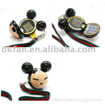 Guccidoll Tri-Band Chinese Characteristic Flip Doll Cellphone with bluetooth function